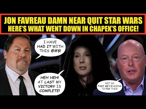 Jon Favreau Damn Near Quit Star Wars | Here's How The Angry Scene Went Down In Chapek's Office!