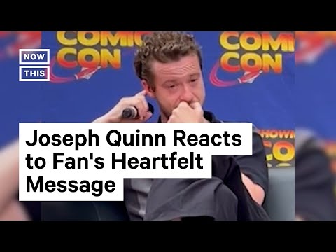 'Stranger Things' Star Joseph Quinn Brought to Tears by Fan Support