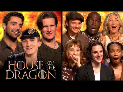 House Of The Dragon Cast vs. 'The Most Impossible House Of The Dragon Quiz'