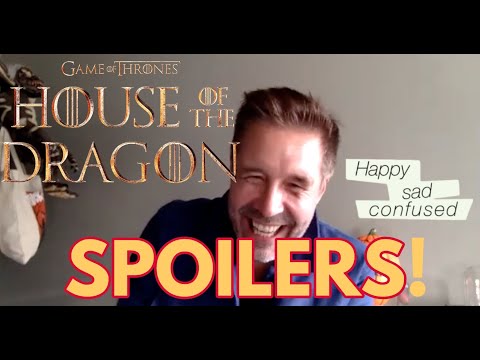 HOUSE OF THE DRAGON's Paddy Considine talks DRAGON spoilers & more! Happy Sad Confused