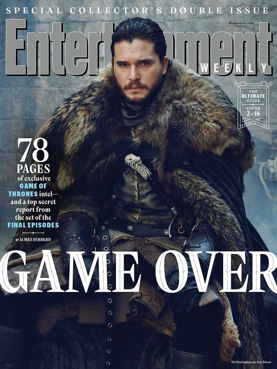 Entertainment Weekly Releases 16 Cover Photos Featuring Game Of Thrones ...