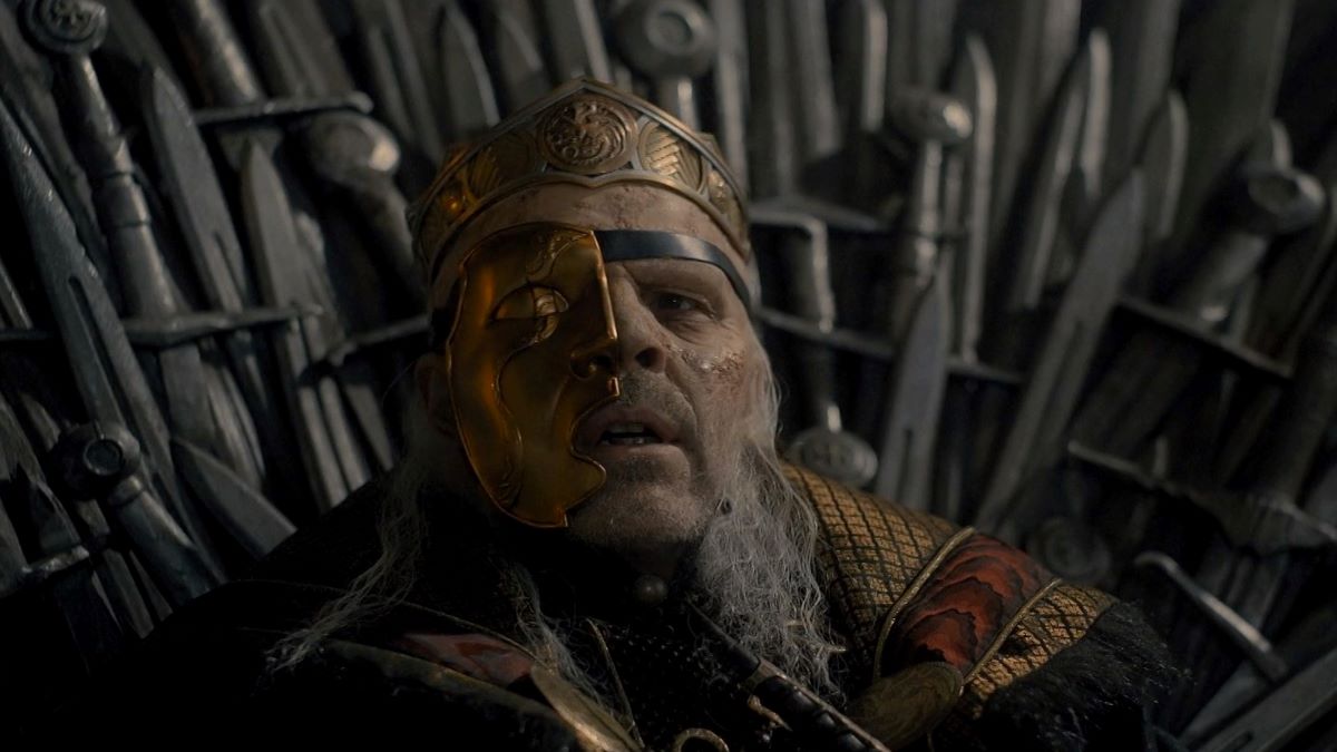 king Viserys died in episode 8