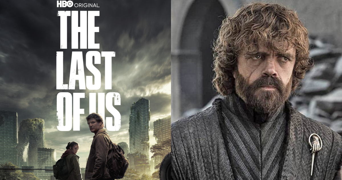 The Last of Us Key Art with Peter Dinklage as Tyrion Lannister from Game of Thrones