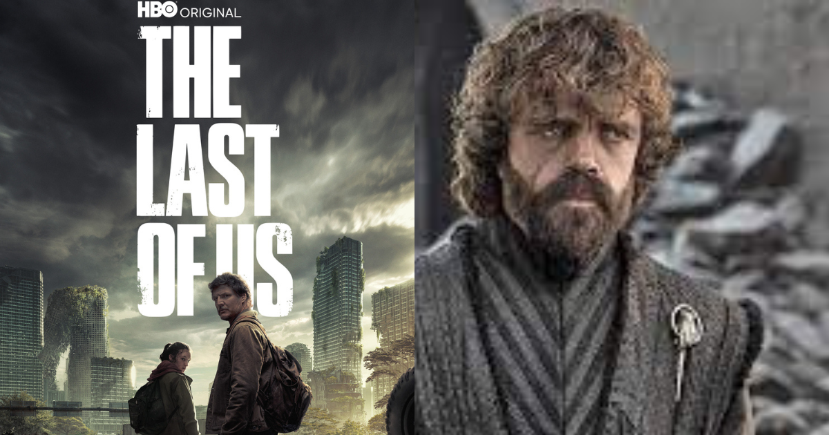 The Last of Us Key Art with Peter Dinklage as Tyrion Lannister from Game of Thrones