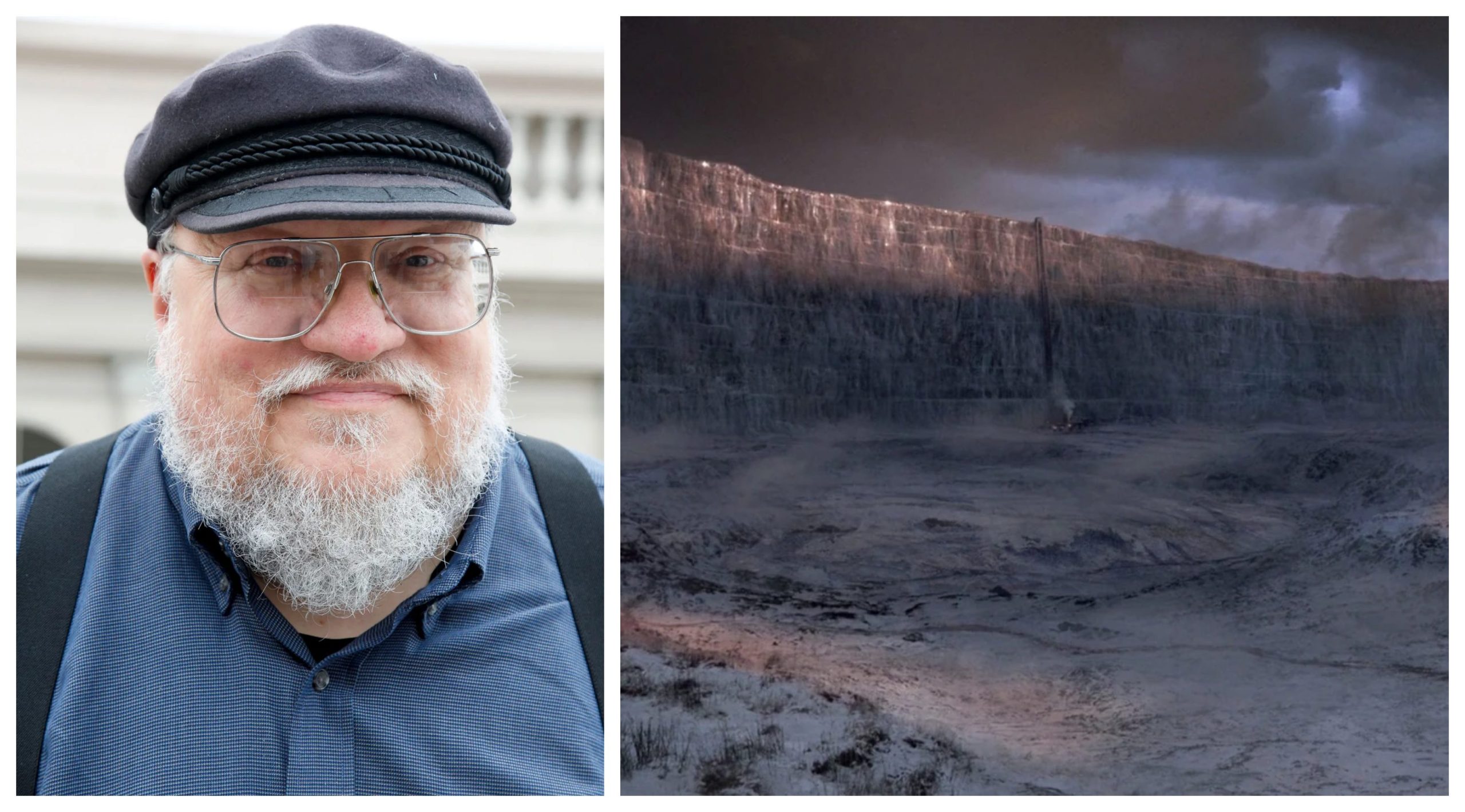 George R.R. Martin and The Wall