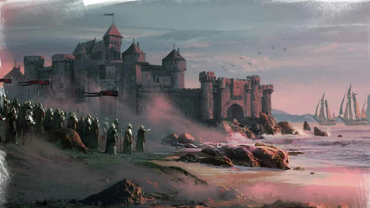 duskendale, Fire and Blood depiction