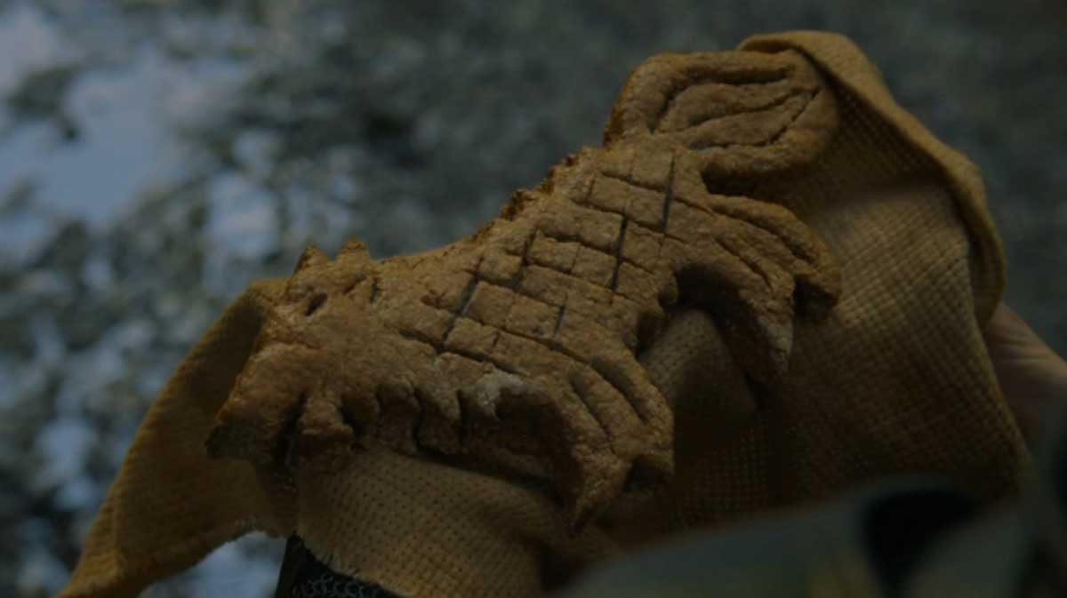 George R. R. Martin announces a new book The Official Game of Thrones Cookbook - hot pie wolf bread Arya Stark