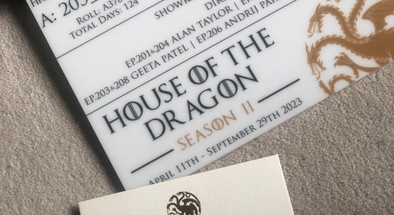 House of the Dragon's wrap party edition clapboard confirms directors for all Season 2 episodes