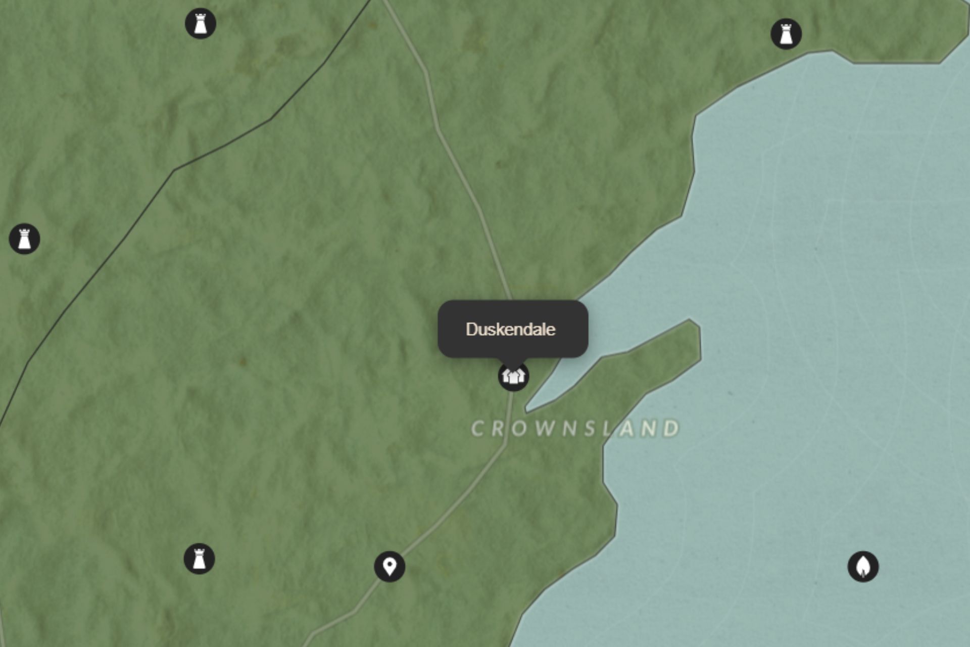 Duskendale Map