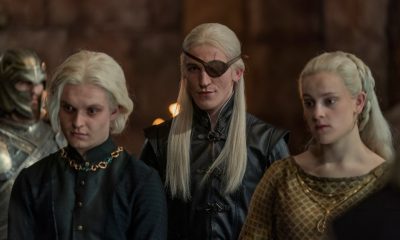 Aegon, Aemond and Halaena in House of the Dragon