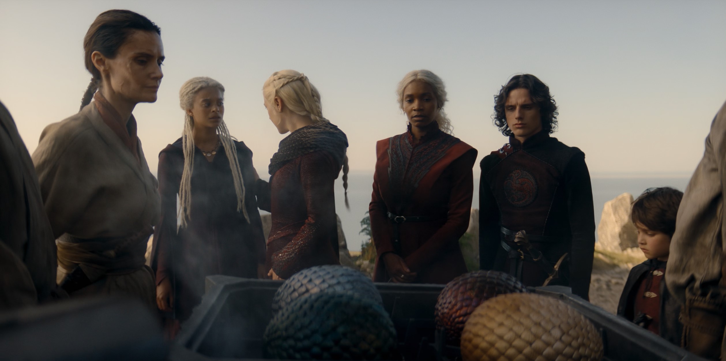 Daenerys's dragon eggs in House of the Dragon Season 2 Episode 3
