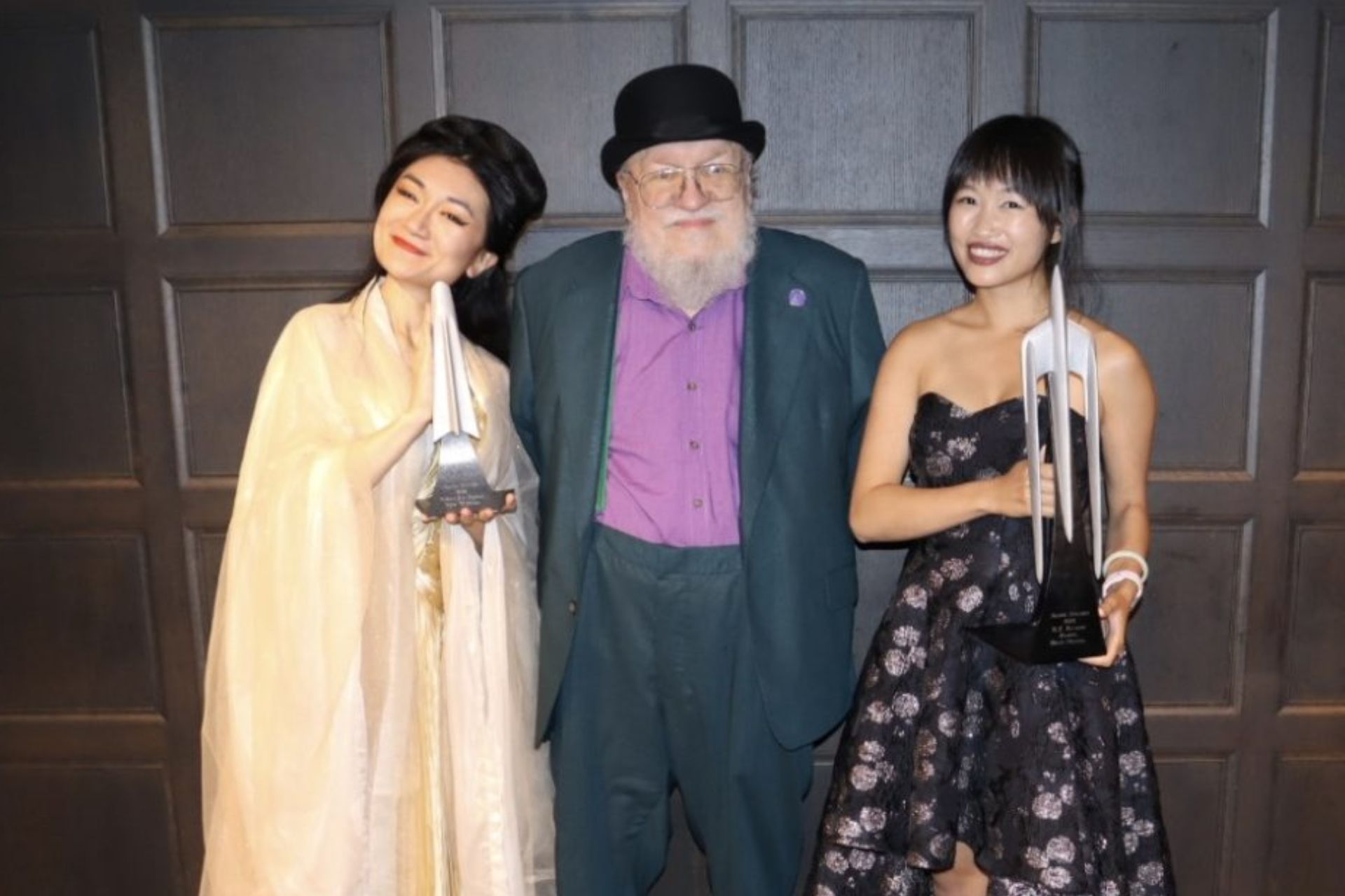 Xiran Jay Zhao and George R. R. Martin (1)