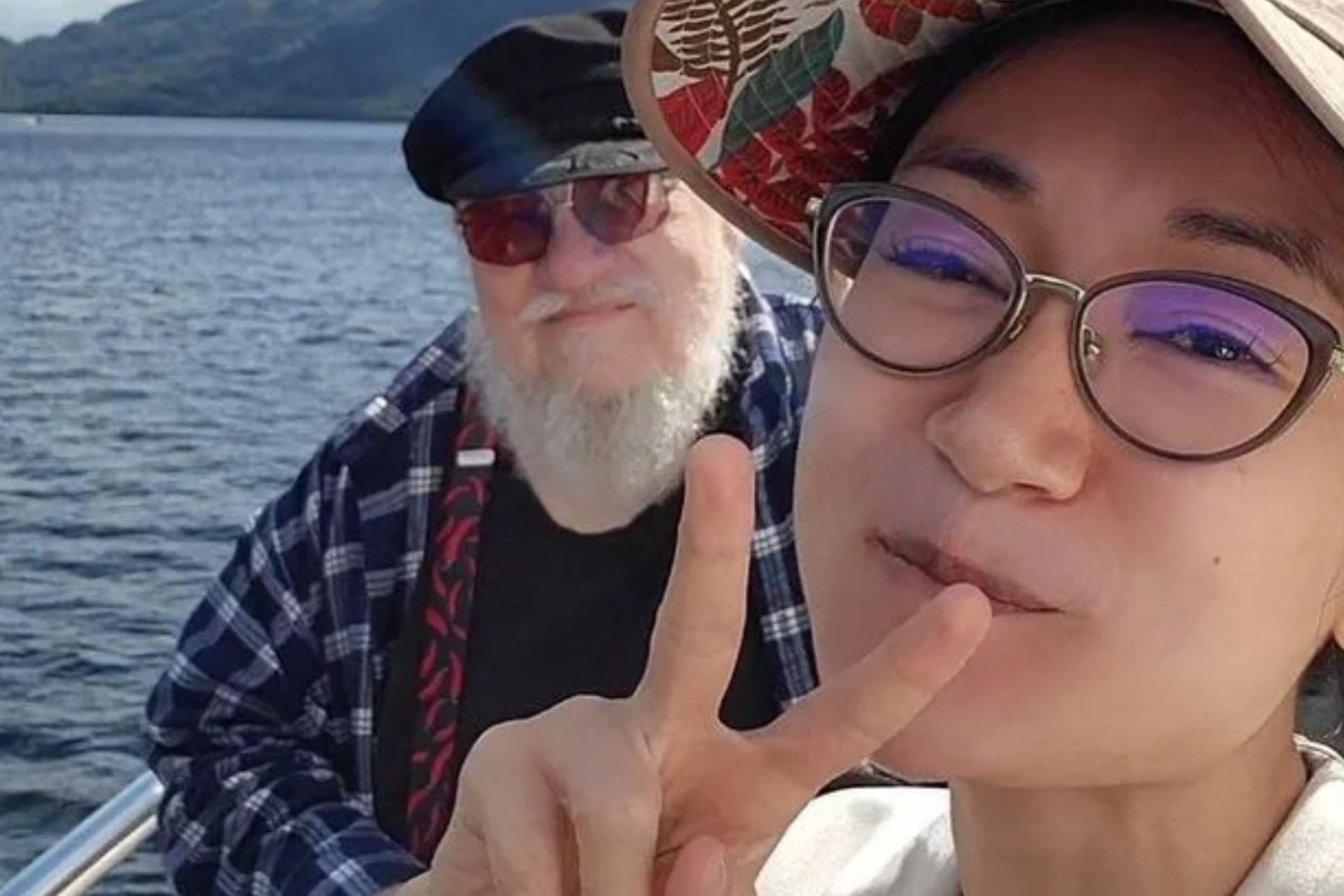 Xiran Jay Zhao and George R. R. Martin (2)